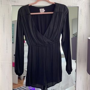 Alice & UO Black Romper